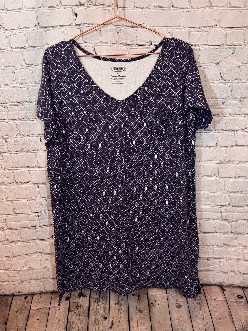 Cariloha Bamboo sleepwear Women’s Sleep Shirt Gown